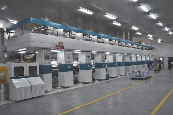 干凈整潔的印刷車(chē)間